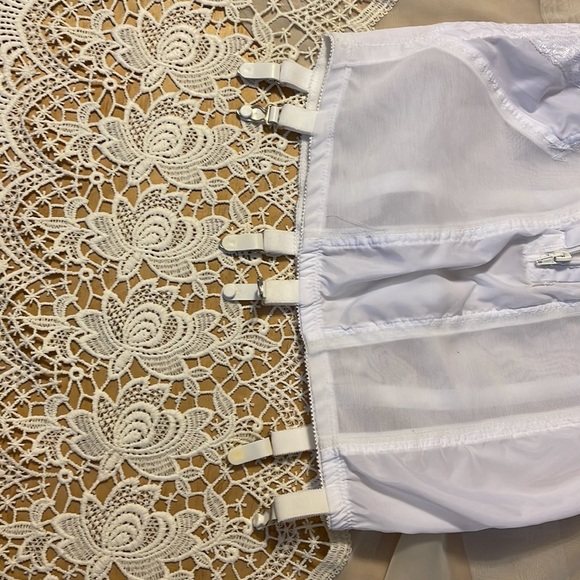 Rago High Waisted Open Bottom Shaper Girdle with Zipper #1294 Shapeware - Picture 3 of 6